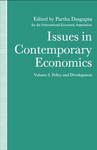 Issues in Contemporary Economics: Volume 3